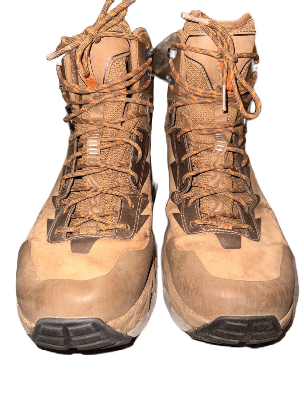 HOKA Kaha GTX Brown Tan Hiking Boots Gore-Tex Vibram Lightweight Support Size 12 - Picture 4 of 11